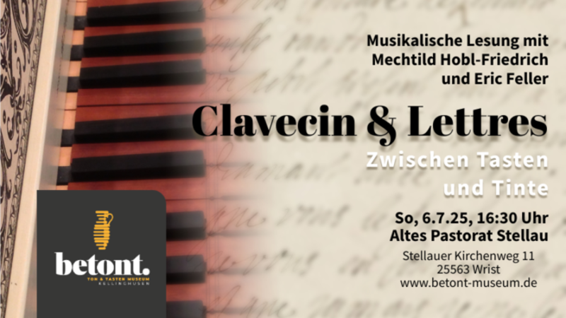 Musikalische Lesung mit Mechtild Hobl-Friedrich und Eric Feller