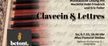 Musikalische Lesung mit Mechtild Hobl-Friedrich und Eric Feller