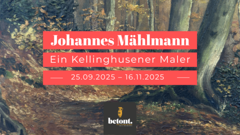 Letzter Tag Sonderausstellung: Johannes Mählmann - Ein Kellinghusener Maler