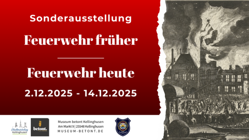 Auftakt: Sonderausstellung Feuerwehr im Museum